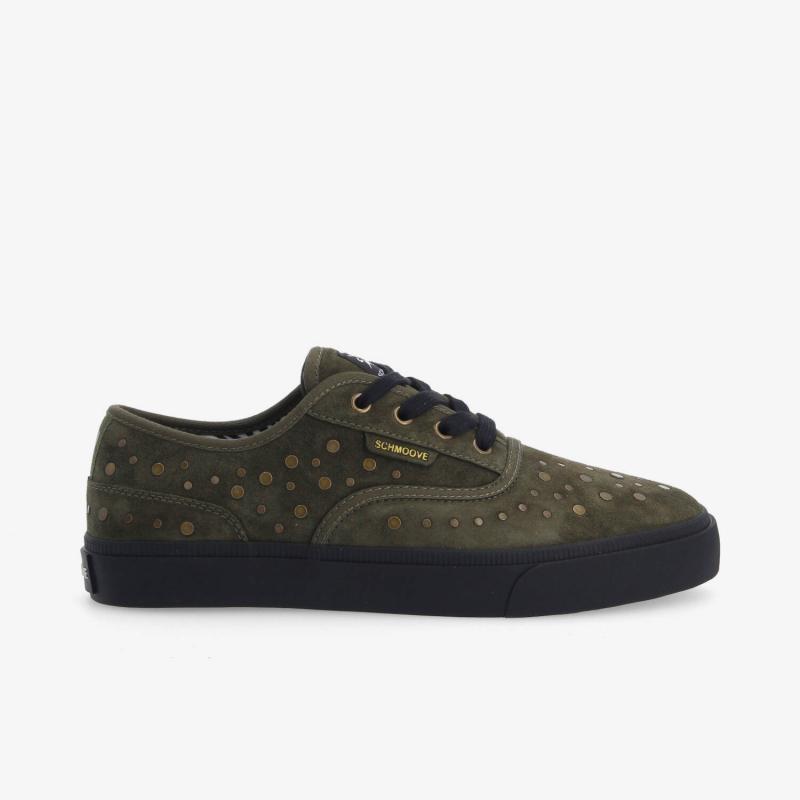 ARLO STUDS M - SUEDE - KHAKI